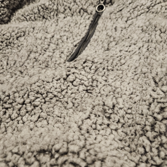 Cozy Sherpa Quarter-Zip Pullover - Picture 2 of 3